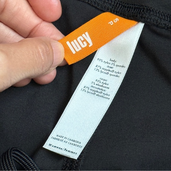 Lucy Get Going Pant in Black Small NWT - Picture 4 of 8